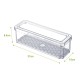 14pcs Stackable BPA-Free Refrigerator Storage Bins Pull Out Storage Drawer with Lids Drain Trays Kitchen Organization Transparent Food Storage Bins Set